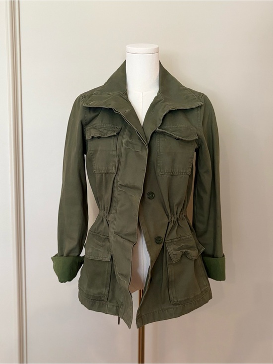 Ecote Jackets & Blazers - Ecote Olive Army Green Utility Jacket - Women Sz S